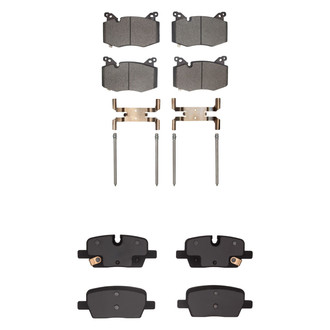 R1 Concepts® - Optimum OEp Front and Rear Brake Pad Set