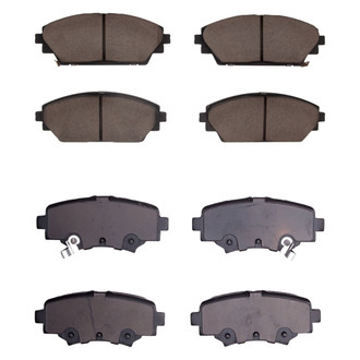 R1 Concepts® - Optimum OEp Front and Rear Brake Pad Set