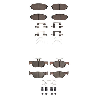 R1 Concepts® - Optimum OEp Front and Rear Brake Pad Set