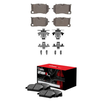 R1 Concepts® - Optimum OEp Front and Rear Brake Pad Set