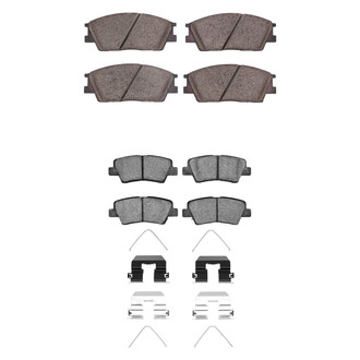 R1 Concepts® - Optimum OEp Front and Rear Brake Pad Set