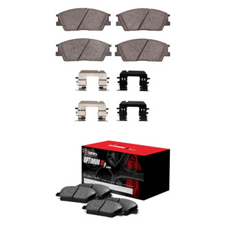 R1 Concepts® - Optimum OEp Front and Rear Brake Pad Set