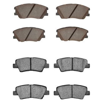 R1 Concepts® - Optimum OEp Front and Rear Brake Pad Set