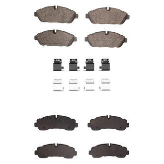 R1 Concepts® - Optimum OEp Front and Rear Brake Pad Set