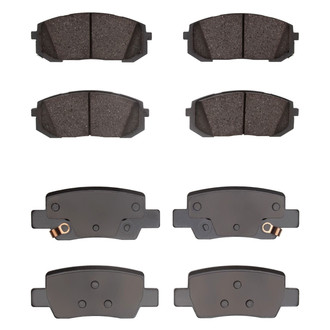 R1 Concepts® - Optimum OEp Front and Rear Brake Pad Set