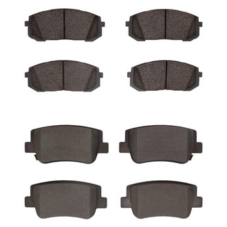 R1 Concepts® - Optimum OEp Front and Rear Brake Pad Set