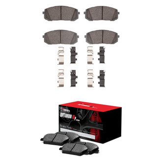 R1 Concepts® - Optimum OEp Front and Rear Brake Pad Set