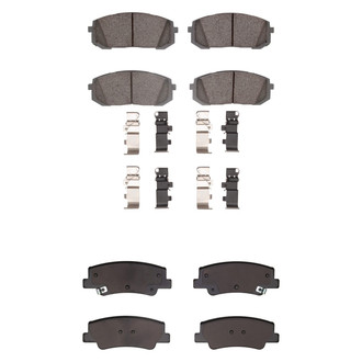 R1 Concepts® - Optimum OEp Front and Rear Brake Pad Set