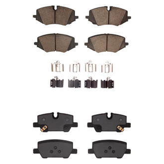 R1 Concepts® - Optimum OEp Front and Rear Brake Pad Set