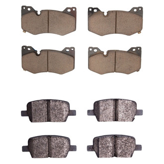 R1 Concepts® - Optimum OEp Front and Rear Brake Pad Set