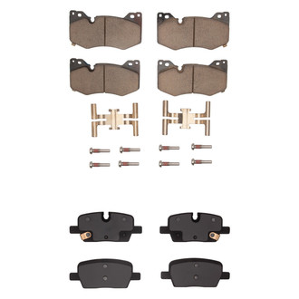 R1 Concepts® - Optimum OEp Front and Rear Brake Pad Set