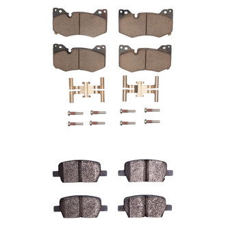 R1 Concepts® - Optimum OEp Front and Rear Brake Pad Set