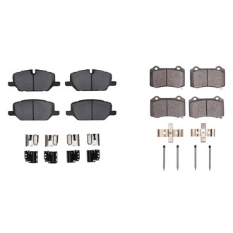 R1 Concepts® - Optimum OEp Front and Rear Brake Pad Set