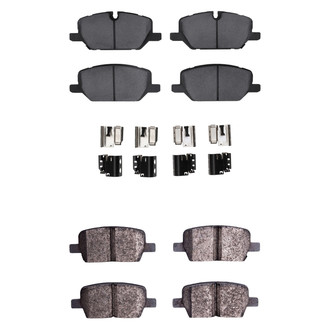 R1 Concepts® - Optimum OEp Front and Rear Brake Pad Set