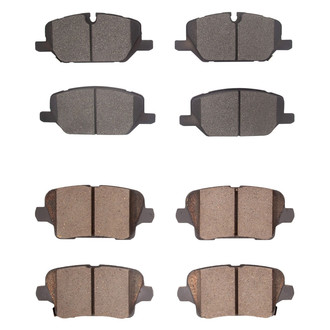 R1 Concepts® - Optimum OEp Front and Rear Brake Pad Set