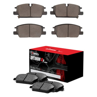 R1 Concepts® - Optimum OEp Front and Rear Brake Pad Set