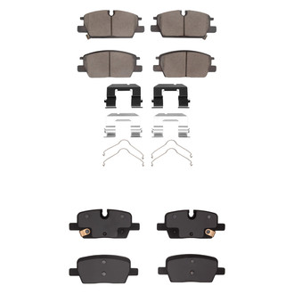 R1 Concepts® - Optimum OEp Front and Rear Brake Pad Set