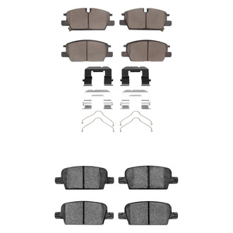 R1 Concepts® - Optimum OEp Front and Rear Brake Pad Set