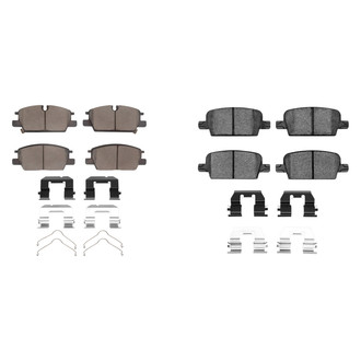 R1 Concepts® - Optimum OEp Front and Rear Brake Pad Set