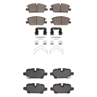 R1 Concepts® - Optimum OEp Front and Rear Brake Pad Set