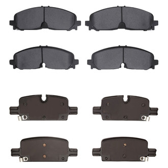 R1 Concepts® - Optimum OEp Front and Rear Brake Pad Set