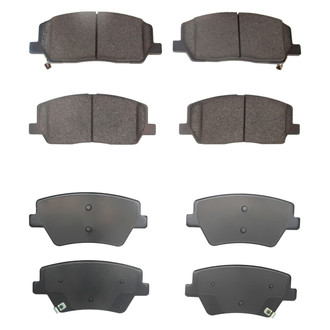 R1 Concepts® - Optimum OEp Front and Rear Brake Pad Set