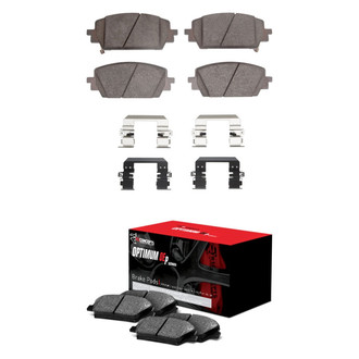 R1 Concepts® - Optimum OEp Front and Rear Brake Pad Set