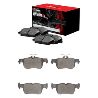 R1 Concepts® - Optimum OEp Front and Rear Brake Pad Set