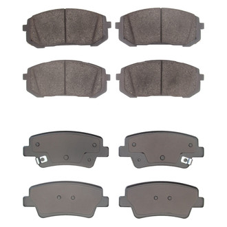 R1 Concepts® - Optimum OEp Front and Rear Brake Pad Set