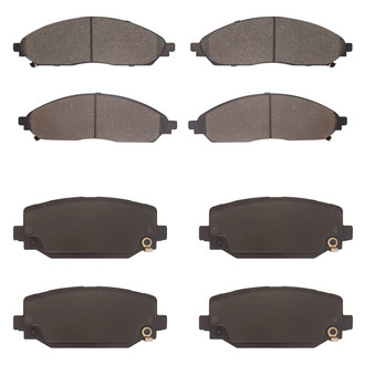R1 Concepts® - Optimum OEp Front and Rear Brake Pad Set