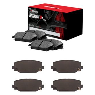 R1 Concepts® - Optimum OEp Front and Rear Brake Pad Set