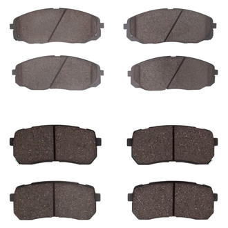 R1 Concepts® - Optimum OEp Front and Rear Brake Pad Set