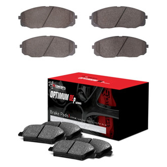 R1 Concepts® - Optimum OEp Front and Rear Brake Pad Set