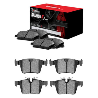 R1 Concepts® - Optimum OEp Front and Rear Brake Pad Set