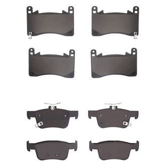 R1 Concepts® - Optimum OEp Front and Rear Brake Pad Set