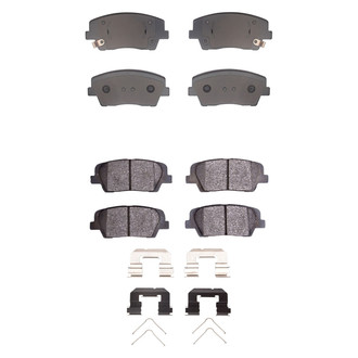 R1 Concepts® - Optimum OEp Front and Rear Brake Pad Set