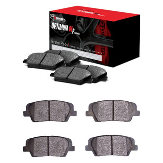 R1 Concepts® - Optimum OEp Front and Rear Brake Pad Set