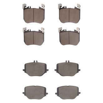 R1 Concepts® - Optimum OEp Front and Rear Brake Pad Set