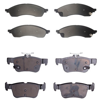 R1 Concepts® - Optimum OEp Front and Rear Brake Pad Set