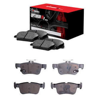 R1 Concepts® - Optimum OEp Front and Rear Brake Pad Set