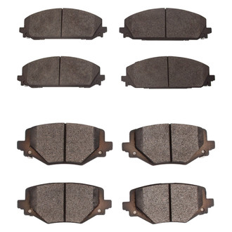 R1 Concepts® - Optimum OEp Front and Rear Brake Pad Set