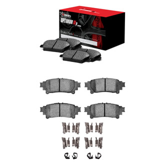 R1 Concepts® - Optimum OEp Front and Rear Brake Pad Set