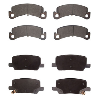 R1 Concepts® - Optimum OEp Front and Rear Brake Pad Set