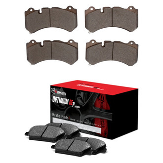 R1 Concepts® - Optimum OEp Front and Rear Brake Pad Set