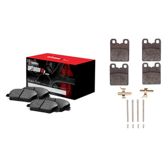 R1 Concepts® - Optimum OEp Front and Rear Brake Pad Set
