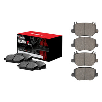 R1 Concepts® - Optimum OEp Front and Rear Brake Pad Set