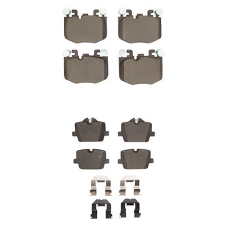 R1 Concepts® - Optimum OEp Front and Rear Brake Pad Set