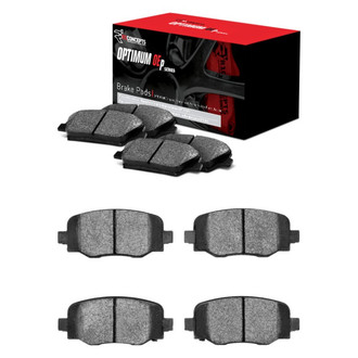 R1 Concepts® - Optimum OEp Front and Rear Brake Pad Set