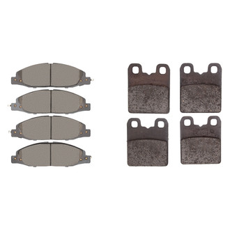 R1 Concepts® - Optimum OEp Front and Rear Brake Pad Set
