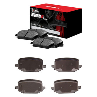 R1 Concepts® - Optimum OEp Front and Rear Brake Pad Set